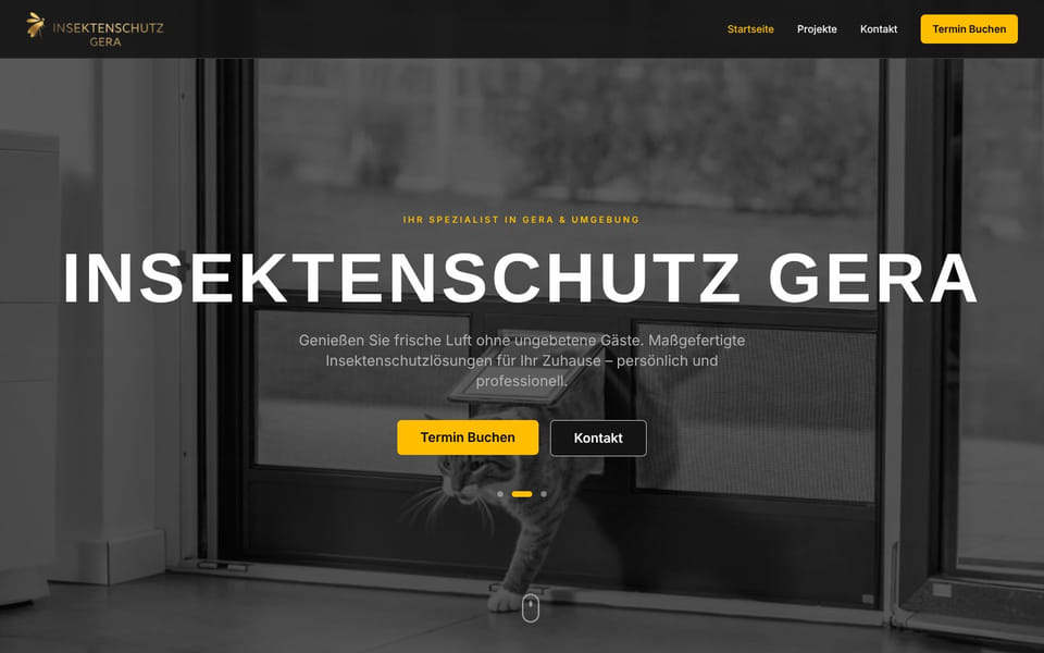 Startseite von Insektenschutz Gera
